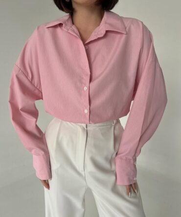 Chemise rayée Oversize