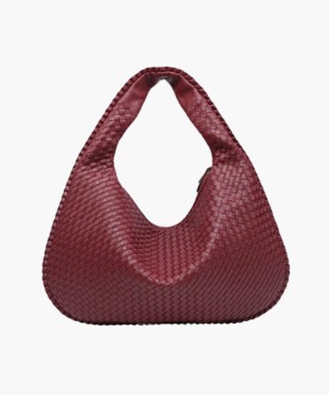 Sac tissé Bordeaux