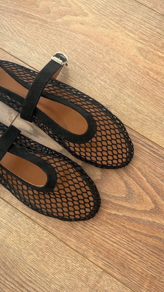 Ballerines Mesh noir – Image 2